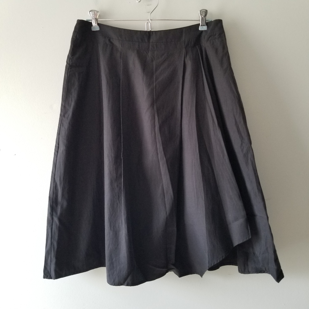 MaxAzria Black Bemberg Twill Skirt Small
